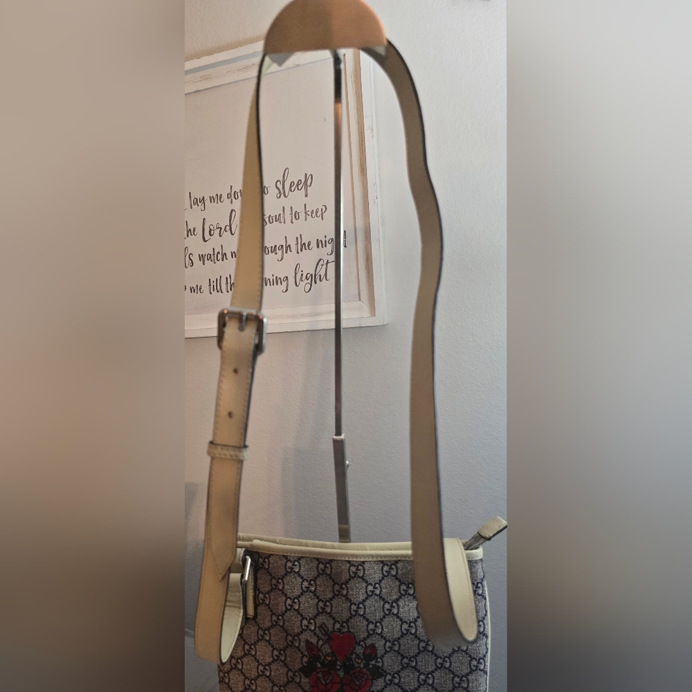 Gucci GG Supreme Coated Canvas Tattoo Collection Crossbody With Dust Bag - Picture 10 of 16